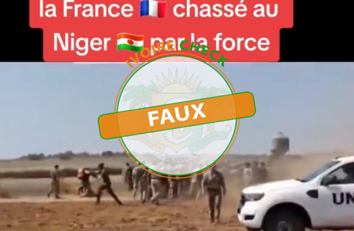Faux, la junte au pouvoir n’ont pas chassé de force l’ONU et la France du Niger