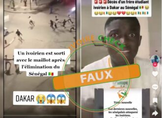 Faux, aucun étudiant ivoirien n’est décédé à Dakar après la rencontre Côte d’Ivoire-Sénégal