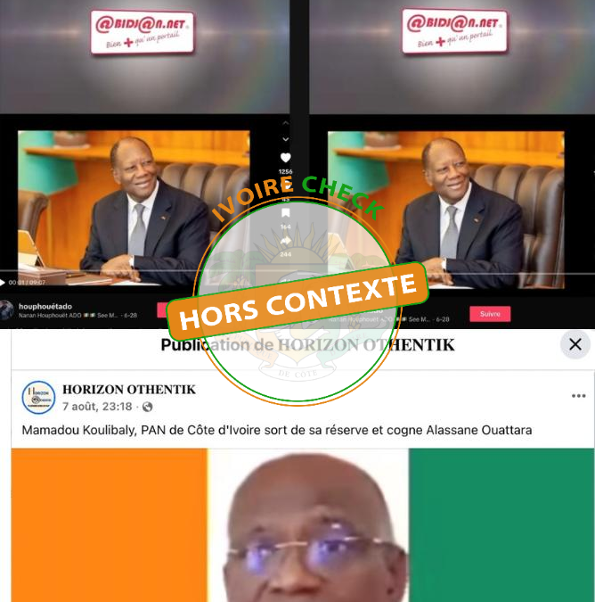 Présidentielle 2025 : des anciennes vidéos recyclées pour discréditer la candidature d’Alassane Ouattara à la présidentielle de 2025